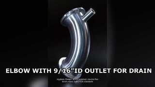 Siku Sanitasi dengan Port Katup Pembuangan