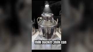 Kaleng Pengangkut Susu Tersegel Stainless Steel/Ember Susu