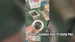 Pipa Tri-Penjepit Stainless Steel Sanitasi