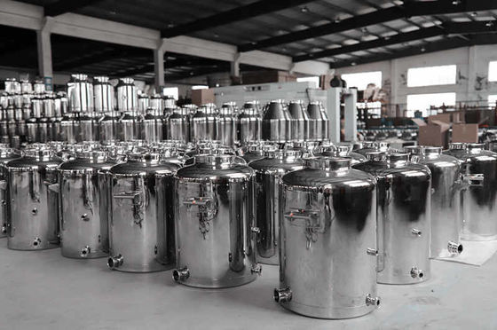 Harga bagus Adaptif Stainless Steel Campuran Vat, Bak Penyimpanan Susu 3 KG on line