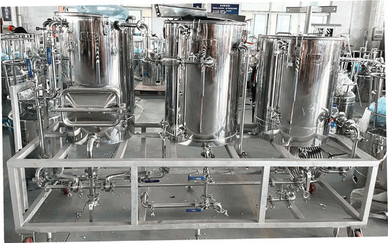 Harga bagus Tri Clamp Stainless Steel Konik Fermenter Industri Brewing Konik Fermenter on line
