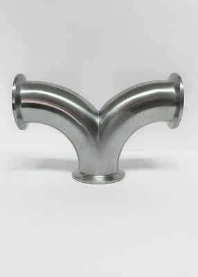 Harga bagus Fitting Pipa Y Stainless Steel Tri Clamp Bersertifikasi 3A Ss 304 on line