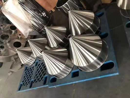 Harga bagus Custom 50L Stainless Steel Konik Hopper Dengan Tri Clamp on line
