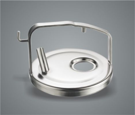 Harga bagus Small Stainless Steel Bucket Lid , Air tee type Cow Milking Machine Spare Parts on line