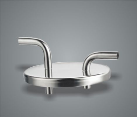 Harga bagus Mesin susu stainless steel suku cadang ember tutup dengan siku on line