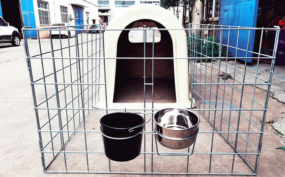 Harga bagus Farm Use Dairy Calf Hutch Plastic Calf House Customization 8mm Thickness on line