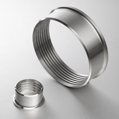 Harga bagus OEM  Sus304 Machined Stainless Steel Parts Ferrule Customizable on line