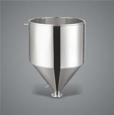 Harga bagus Double Deck Stainless Steel Hopper Tangki 35L Susu Holding vertikal on line
