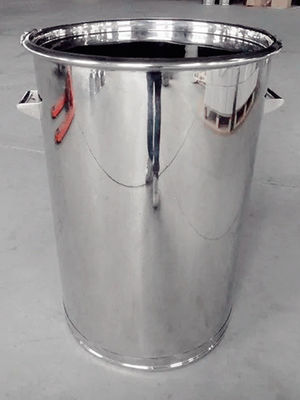 Harga bagus Mirror Polish Inside Stainless Steel Vat Tank 300L penyimpanan cairan on line