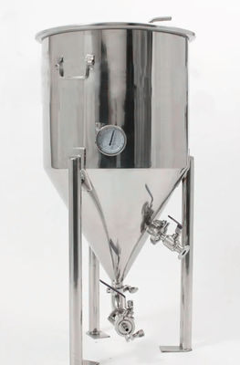 Harga bagus Movable 7 Gallon Stainless Steel Conical Fermenter on line
