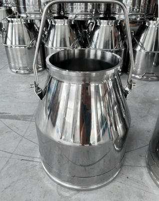 Harga bagus Food Grade Stainless Steel Milking Machine Bucket System 6 KG on line