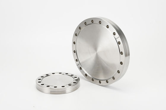 kualitas Ultra High  KF Vacuum Fittings Flange Nonrotatable Conflate Blank Blind Flange pabrik