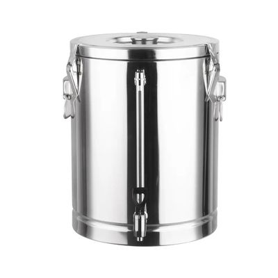 Harga bagus Big Capacity Stainless Steel Milking Machine Bucket Transport Insulation With Lid on line