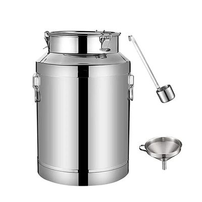 Harga bagus Storage 25 Litre Milk Can , Stainless Steel Milk Can For Transport on line