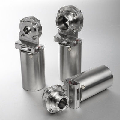 Harga bagus Air Actuated Stainless Steel Valves Pneumatic Control Customized Size on line