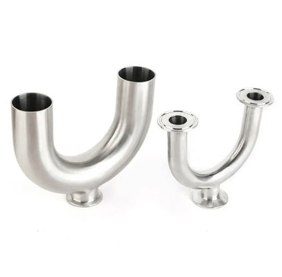 Harga bagus Pipa U stainless steel yang dikencangkan, cermin dipoles SS304 stainless steel fittings on line