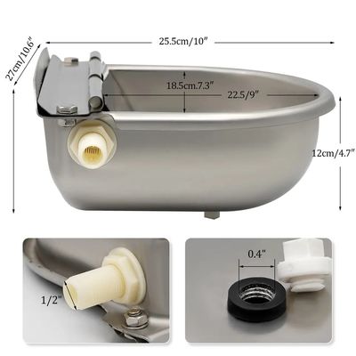 Harga bagus Stainless Steel Milk Machine Spare Parts Cow Automatic Drinker Float on line