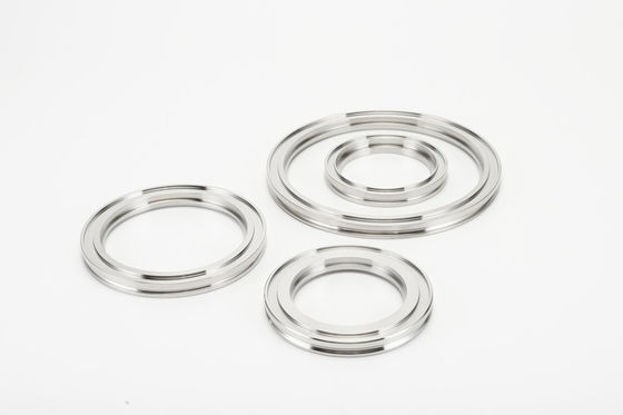Harga bagus Groove ISO Vacuum Fittings , Stainless Steel Welding Kf40 Vacuum Flange on line