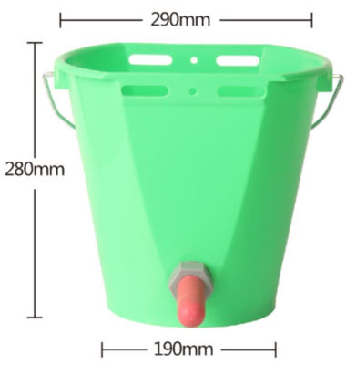 Harga bagus Clearance - Calf bucket Feeder Euro style - with Nipple, Valve, and hanging bracket on line