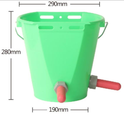 Harga bagus Sapi Feed Bucket Teat Bucket dengan Teat / Milk Bar sapi feeder on line