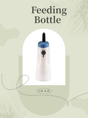 Harga bagus 2.5L botol pakan anak sapi untuk peternakan hewan dengan bahan PE on line